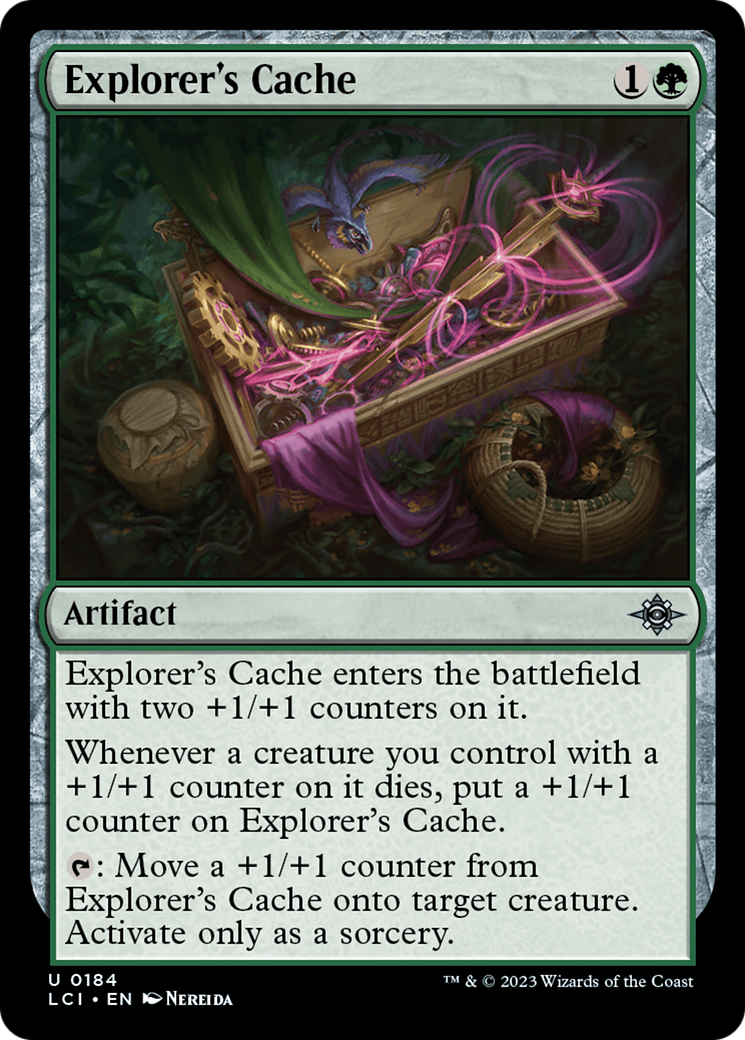Image of Explorer's Cache [The Lost Caverns of Ixalan]