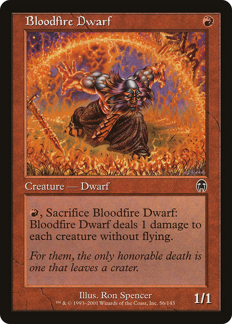 Image of Bloodfire Dwarf [Apocalypse]