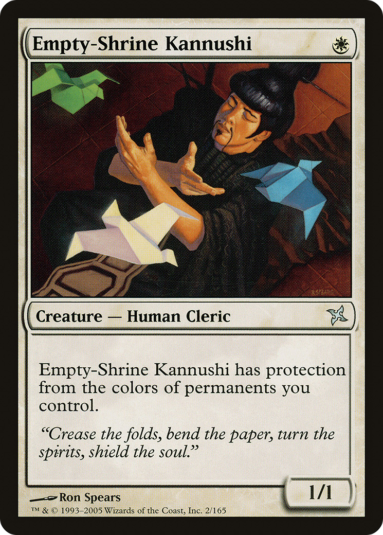 Image of Empty-Shrine Kannushi [Betrayers of Kamigawa]