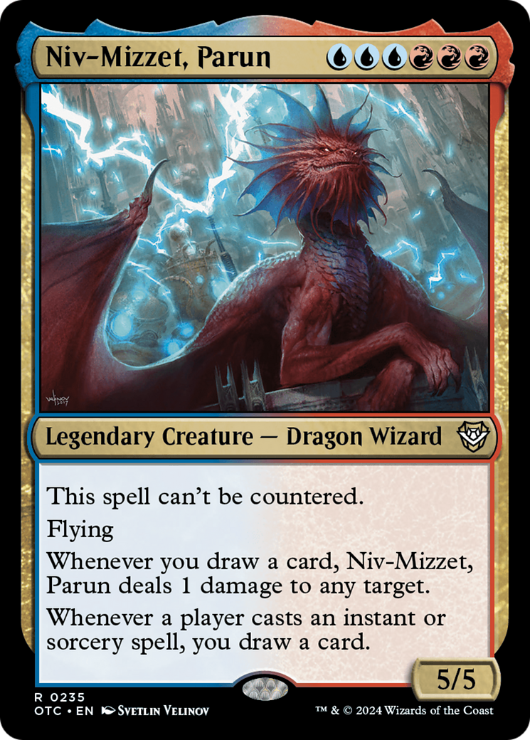 Image of Niv-Mizzet, Parun [Outlaws of Thunder Junction Commander]