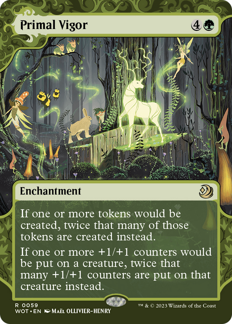 Image of Primal Vigor [Wilds of Eldraine: Enchanting Tales]