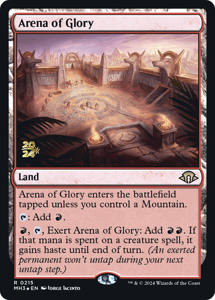 Image of Arena of Glory [Modern Horizons 3 Prerelease Promos]