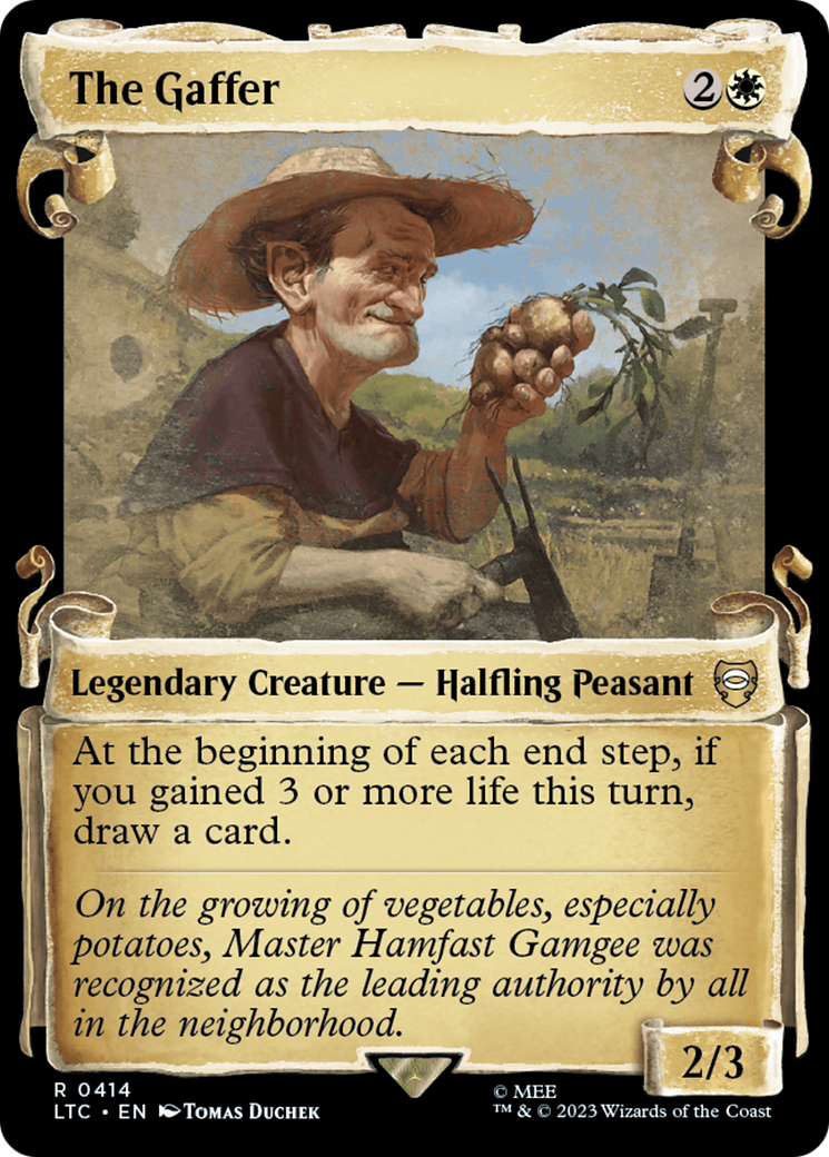 Image of The Gaffer [The Lord of the Rings: Tales of Middle-Earth Commander Showcase Scrolls]