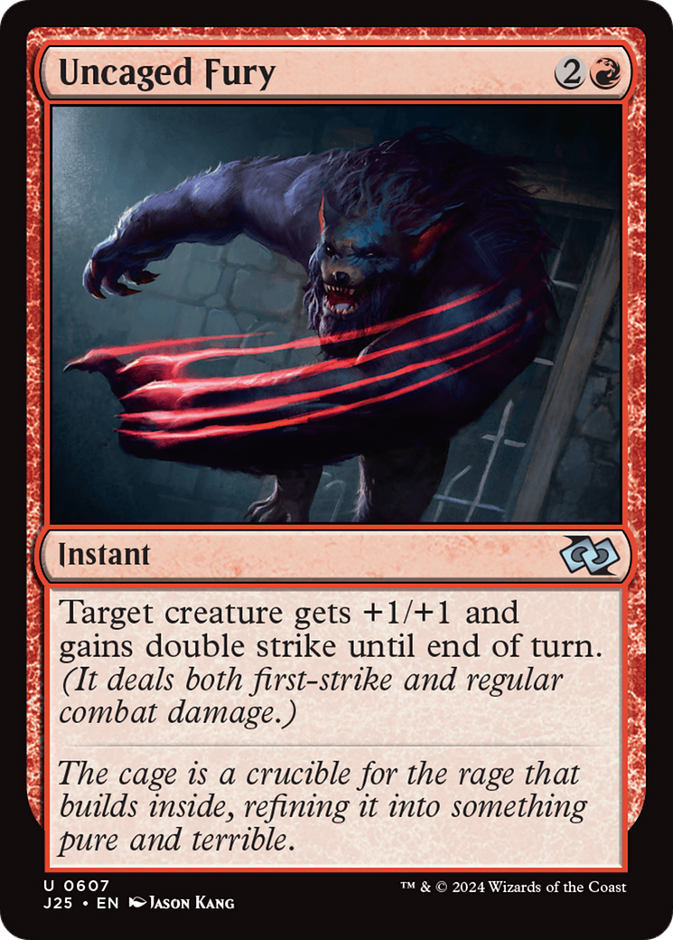 Image of Uncaged Fury [Foundations Jumpstart]