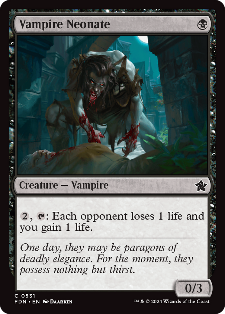 Image of Vampire Neonate [Foundations]