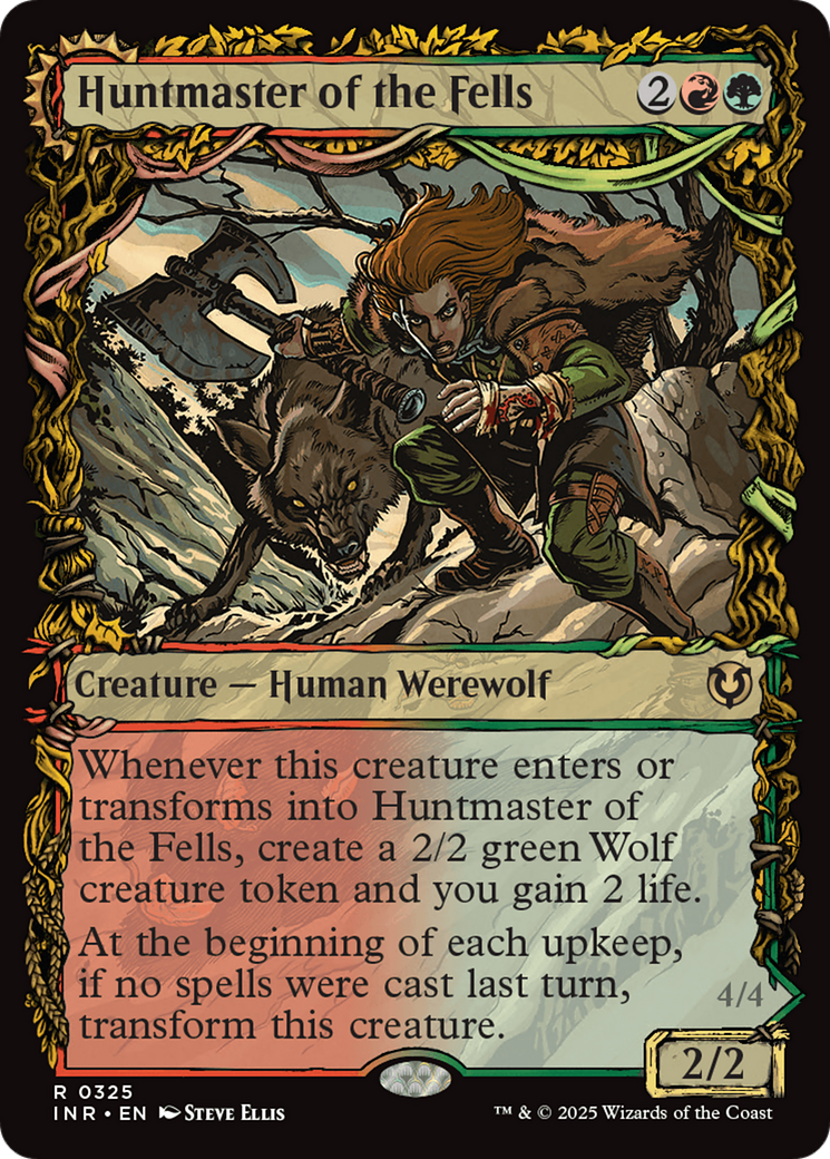Image of Huntmaster of the Fells // Ravager of the Fells (Showcase) [Innistrad Remastered]
