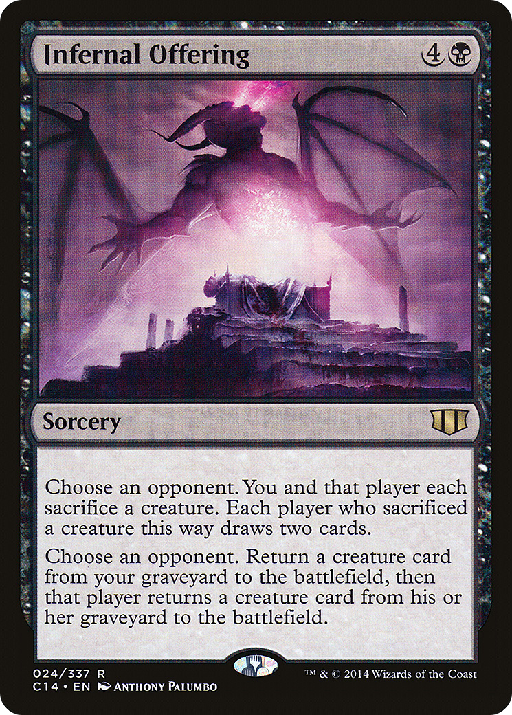 Image of Infernal Offering [Commander 2014]