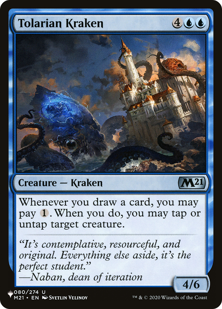 Image of Tolarian Kraken [The List]