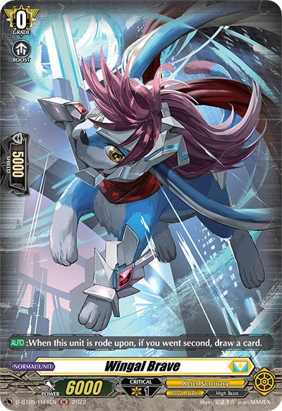 Image of Wingal Brave (D-BT05/H44EN) [Triumphant Return of the Brave Heroes]