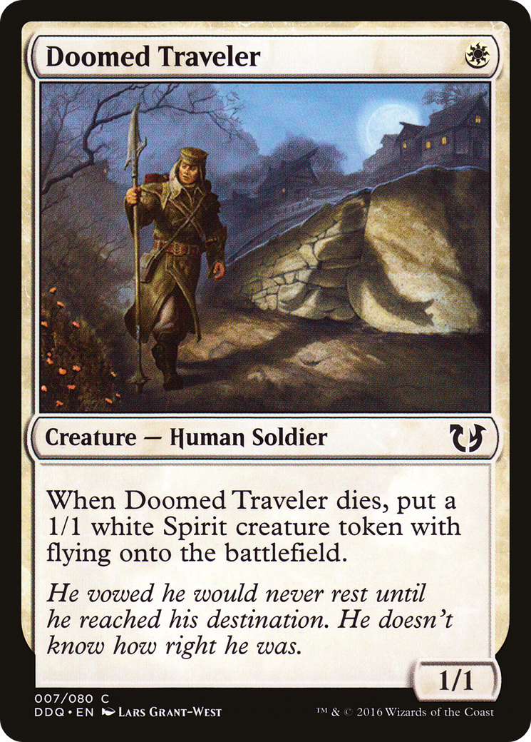 Image of Doomed Traveler [Duel Decks: Blessed vs. Cursed]