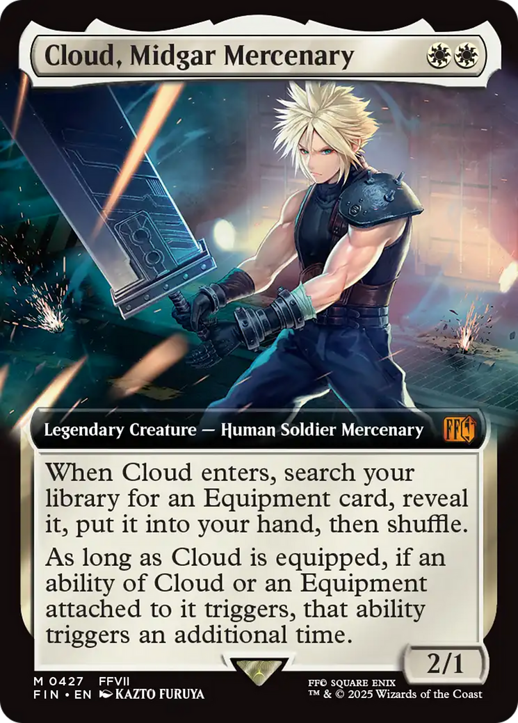 Image of Cloud, Midgar Mercenary (Extended Art) [FINAL FANTASY]