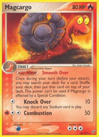 Image of Magcargo (20/107) (Stamped) [EX: Deoxys]