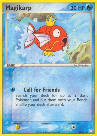 Image of Magikarp (65/109) (Stamped) [EX: Team Rocket Returns]