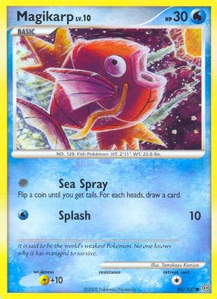 Image of Magikarp (65/100) [Diamond & Pearl: Stormfront]