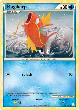 Image of Magikarp (72/123) [HeartGold & SoulSilver: Base Set]