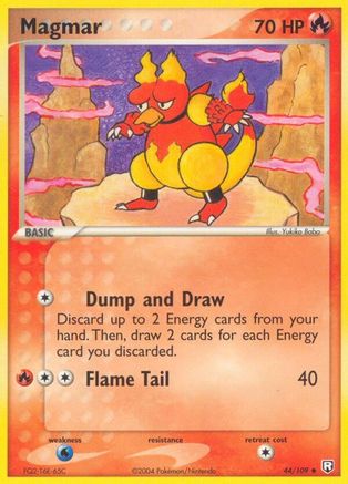 Image of Magmar (44/109) (Stamped) [EX: Team Rocket Returns]