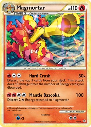 Image of Magmortar (2/95) [HeartGold & SoulSilver: Unleashed]