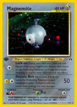 Image of Magnemite (7/75) [Neo Discovery Unlimited]