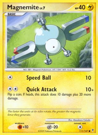 Image of Magnemite (111/147) [Platinum: Supreme Victors]