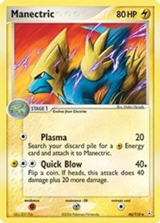Image of Manectric (46/110) (Stamped) [EX: Holon Phantoms]