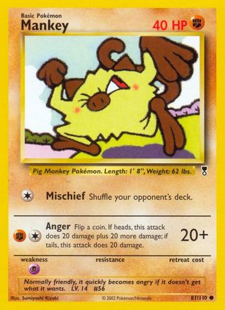 Image of Mankey (81/110) [Legendary Collection]