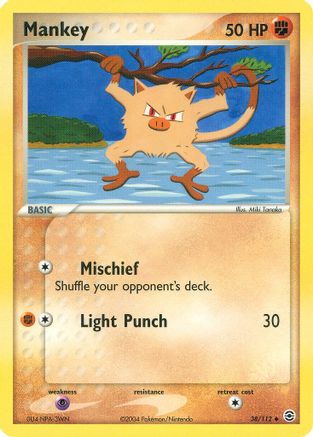 Image of Mankey (38/112) [EX: FireRed & LeafGreen]