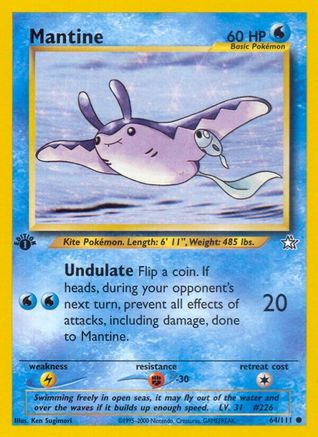 Image of Mantine (64/111) [Neo Genesis 1st Edition]