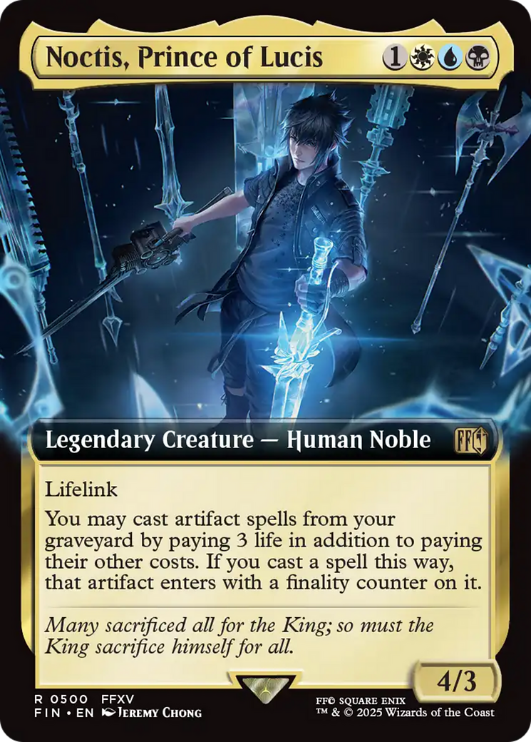 Image of Noctis, Prince of Lucis (Extended Art) [FINAL FANTASY]