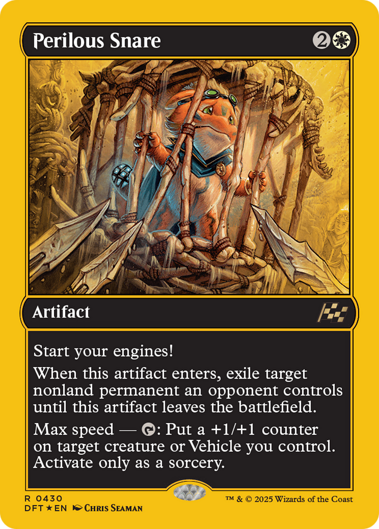 Image of Perilous Snare (First-Place Foil) [Aetherdrift]