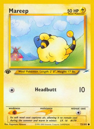 Image of Mareep (75/105) [Neo Destiny 1st Edition]