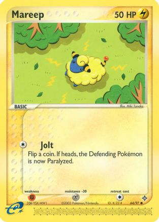 Image of Mareep (64/97) [EX: Dragon]
