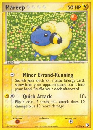 Image of Mareep (67/109) (Stamped) [EX: Team Rocket Returns]