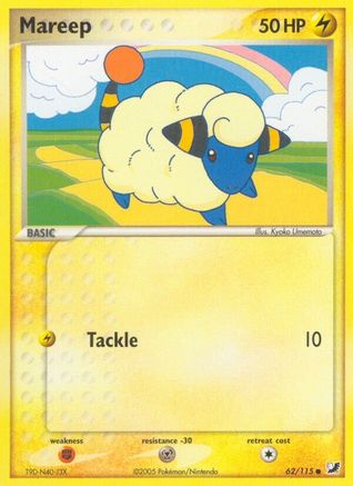Image of Mareep (62/115) (Stamped) [EX: Unseen Forces]