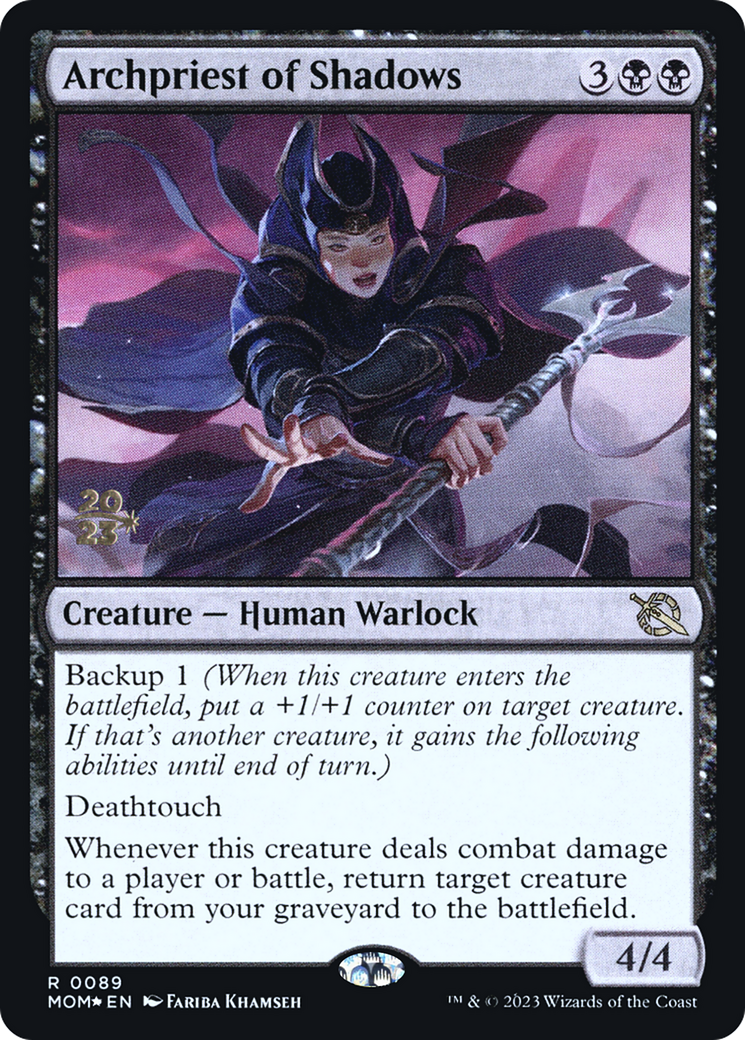 Image of Archpriest of Shadows [March of the Machine Prerelease Promos]