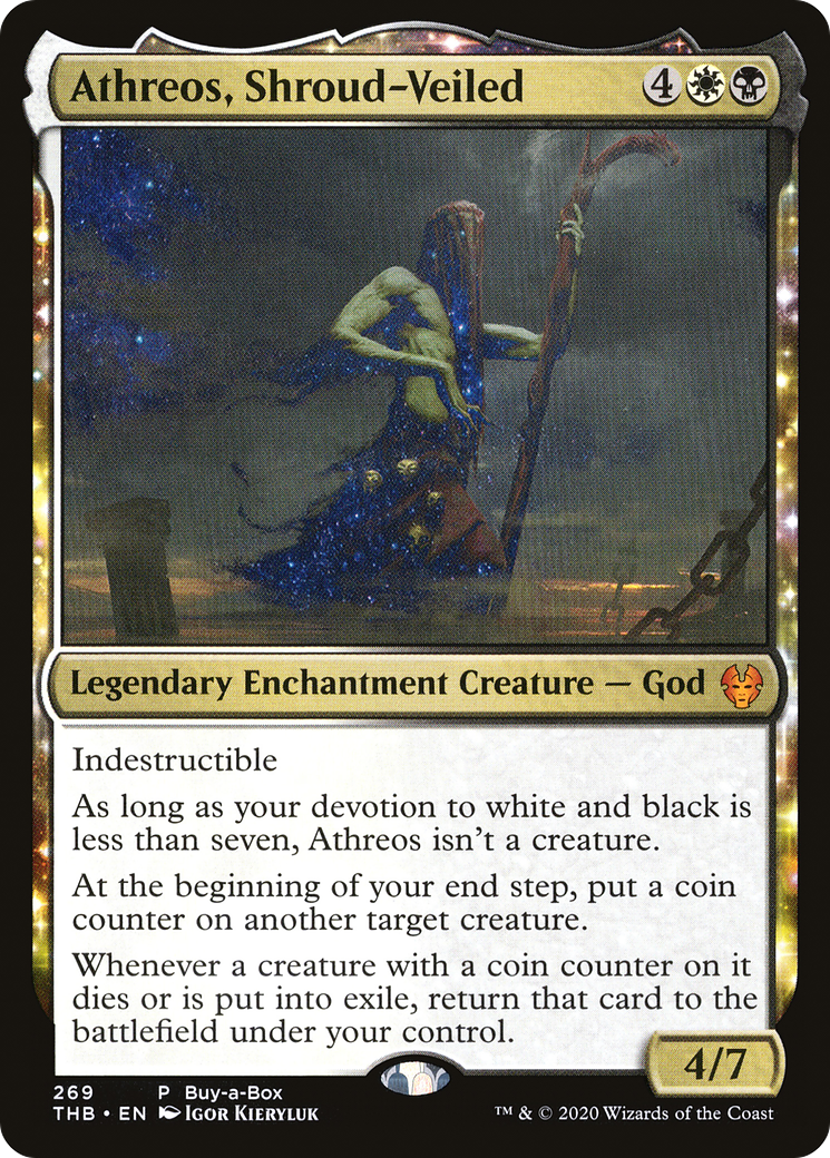 Image of Athreos, Shroud-Veiled (Buy-A-Box) [Theros Beyond Death]
