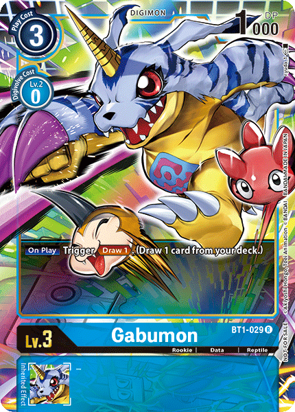 Image of Gabumon [BT1-029] (Alternate Art) [Release Special Booster Ver.1.0]