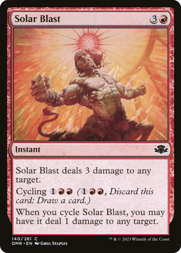 Image of Solar Blast [Dominaria Remastered]