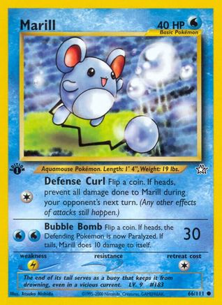 Image of Marill (66/111) [Neo Genesis 1st Edition]