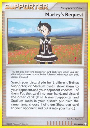 Image of Marley's Request (87/100) [Diamond & Pearl: Stormfront]
