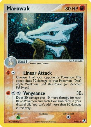 Image of Marowak (7/112) [EX: FireRed & LeafGreen]