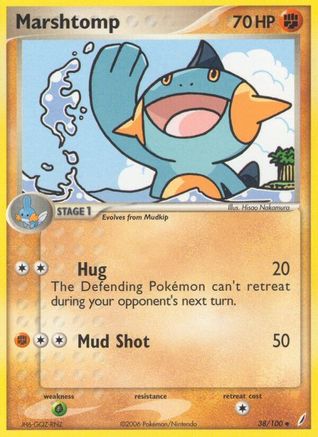 Image of Marshtomp (38/100) (Stamped) [EX: Crystal Guardians]
