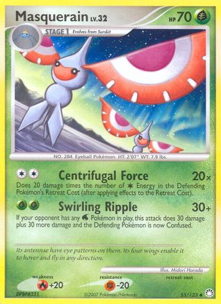 Image of Masquerain (55/123) [Diamond & Pearl: Mysterious Treasures]