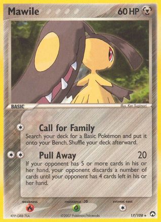 Image of Mawile (17/108) (Stamped) [EX: Power Keepers]