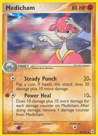 Image of Medicham (42/101) [EX: Hidden Legends]
