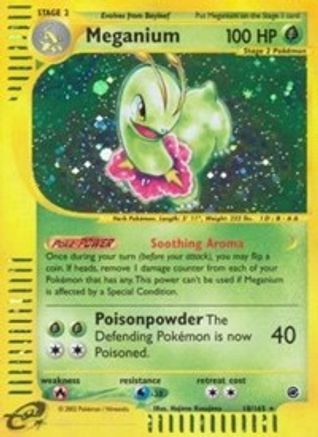 Image of Meganium (18/165) [Expedition: Base Set]