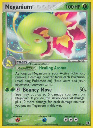 Image of Meganium (9/115) (Stamped) [EX: Unseen Forces]
