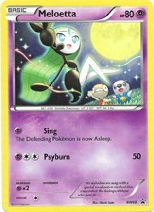 Image of Meloetta (BW68) [Black & White: Black Star Promos]