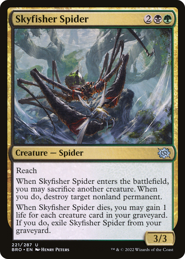 Image of Skyfisher Spider [The Brothers' War]
