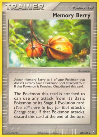 Image of Memory Berry (80/100) (Stamped) [EX: Crystal Guardians]