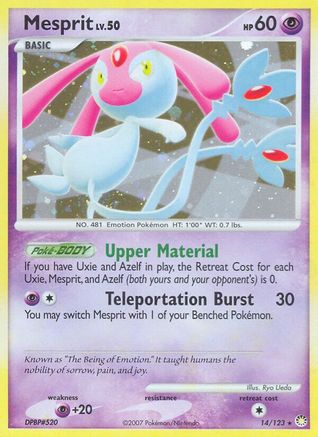 Image of Mesprit (14/123) [Diamond & Pearl: Mysterious Treasures]